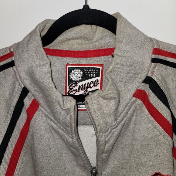 Enyce Heavyweight Track Full Zip Jacket Grey Lined Excellent Used Condition 3xl - Picture 15 of 16